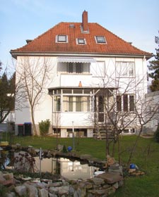 Haus vom Garten